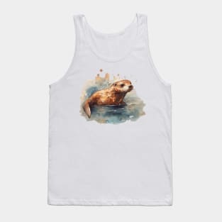 Wondering Otter Tank Top